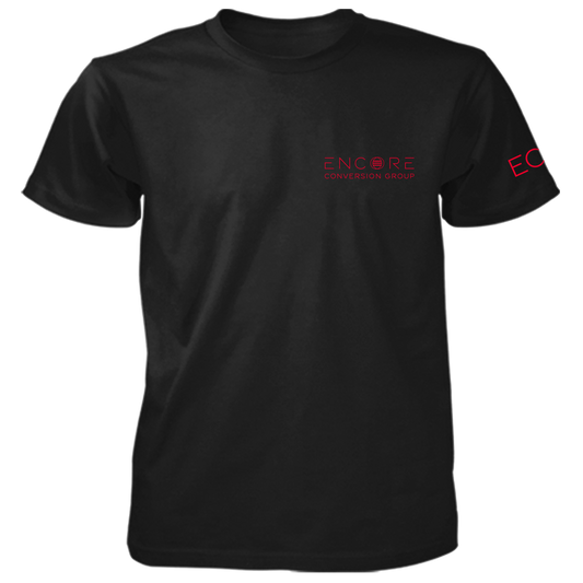 ECG T-Shirt- Black (Unisex)