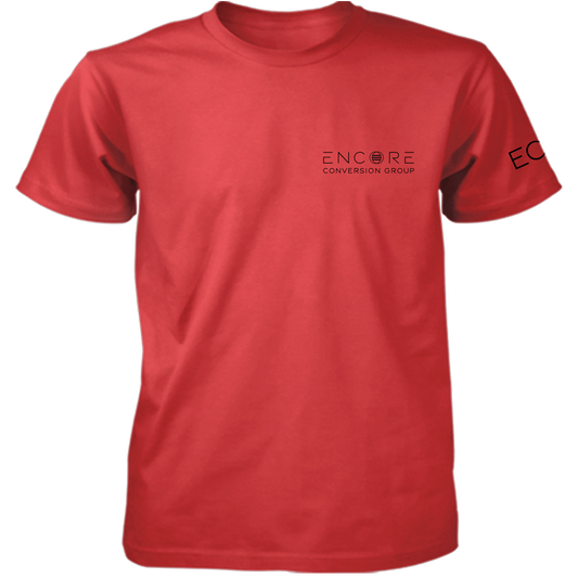 ECG T-Shirt - Red (Unisex)