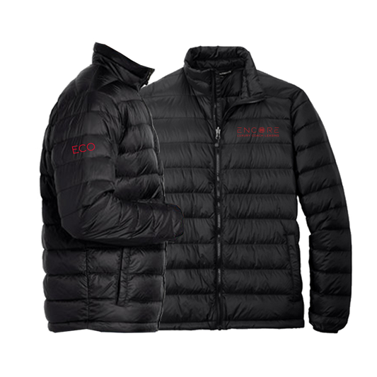 "ECO" Black Down Filled Jacket (Ladies)
